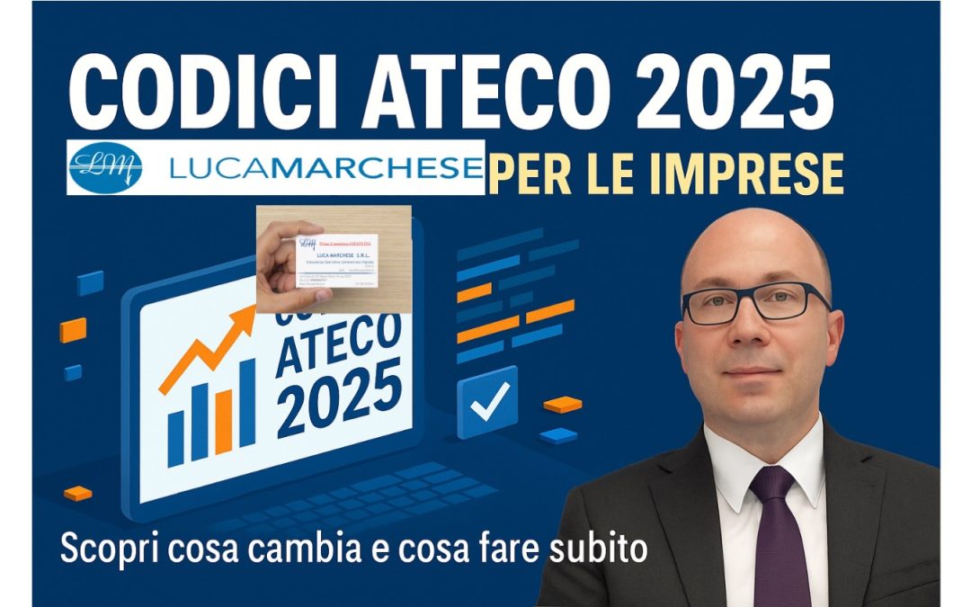 Codici ATECO 2025: tutte le novità per le imprese italiane